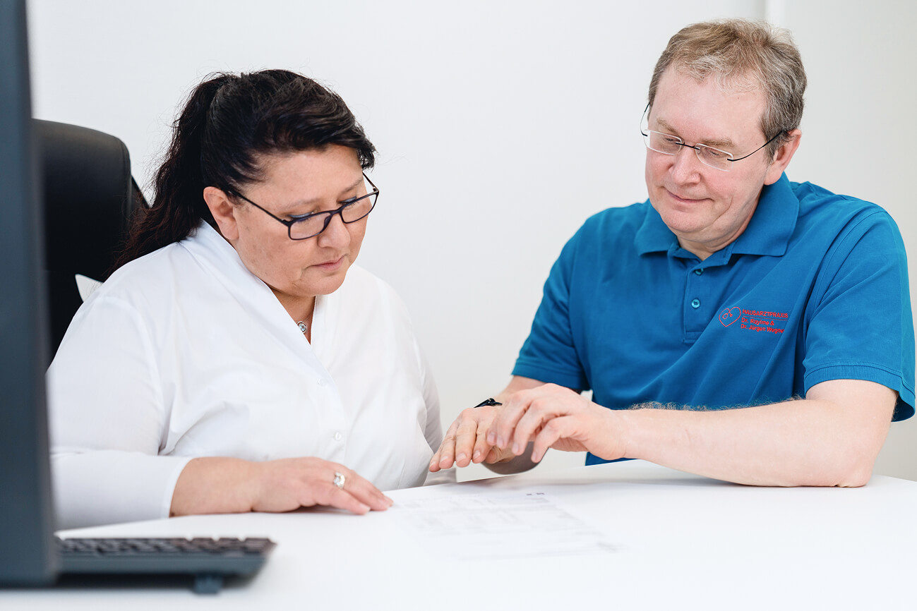 Hausarzt Beratung Dokumente Praxis