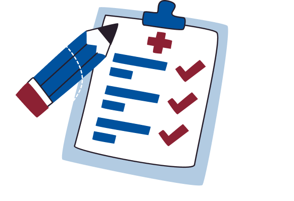 Medizinische Praxis Checkliste Icon