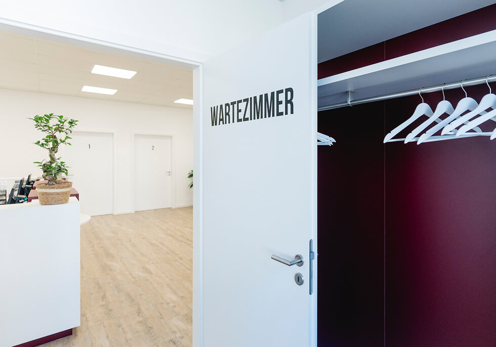 Hausarzt Praxis Empfang Innenbereich